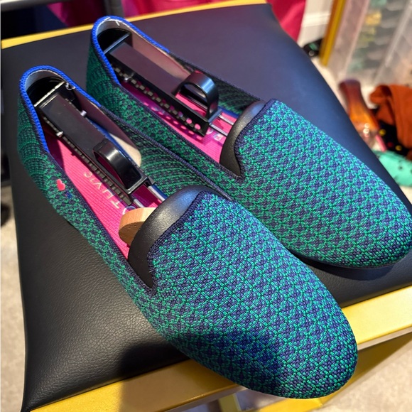 Shoes - do not buy, DISO! Rothy green fillmore tile loafer, size 10-11.5